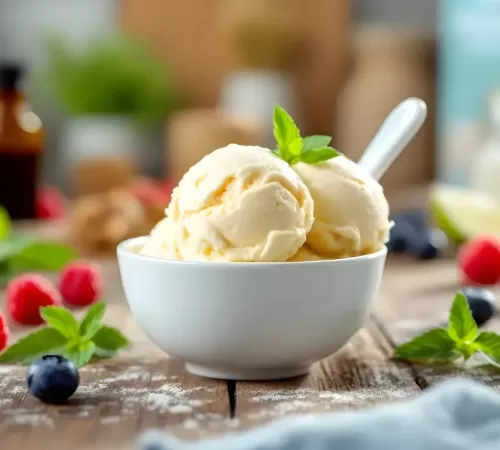 Domowe lody śmietankowe bez dodatku cukru