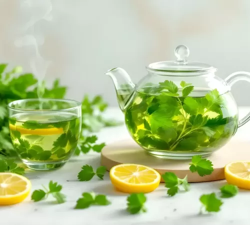 Letni detox – zielone herbaty, pokrzywa, pietruszka