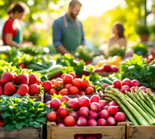 Owoce i warzywa na wiosnę - sezonowe smaki w Twojej kuchni